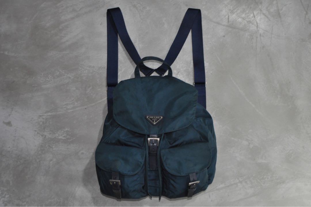 prada vela nylon backpack