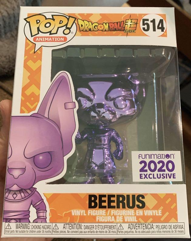 Pre Order Po Dbz Beerus Purple Chrome Funimation Exclusive Toys Games Bricks Figurines On Carousell Funko accessibility statement skip to main content. carousell