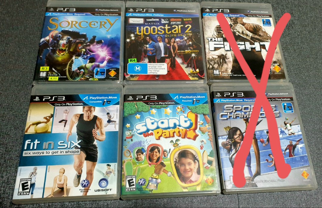 All ps3 shop move games