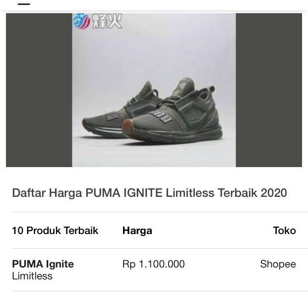 Harga puma cheap ignite limitless