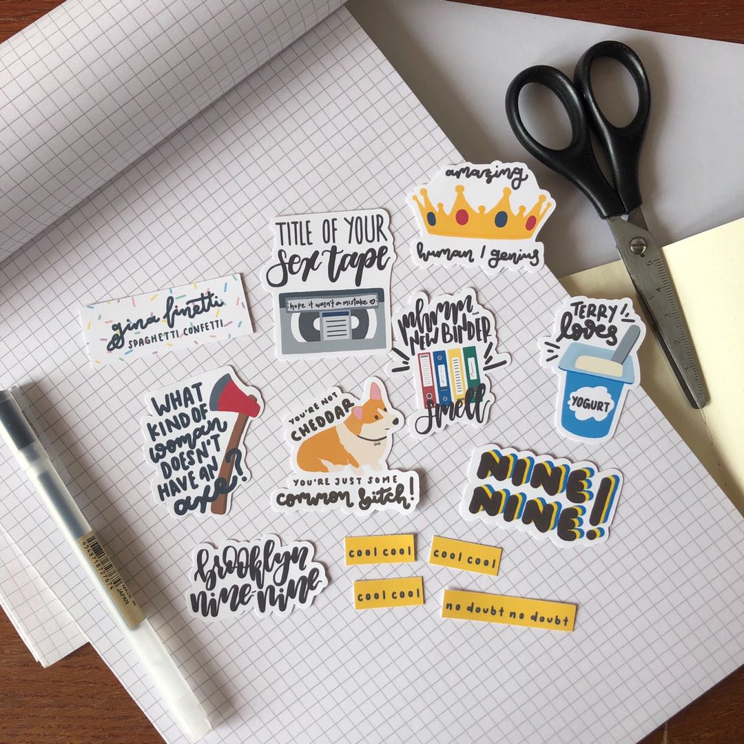 Q006 B99 Diecut Stickers Design Craft Others On Carousell Q006 B99 Diecut Stickers Design Craft Others On Carousell