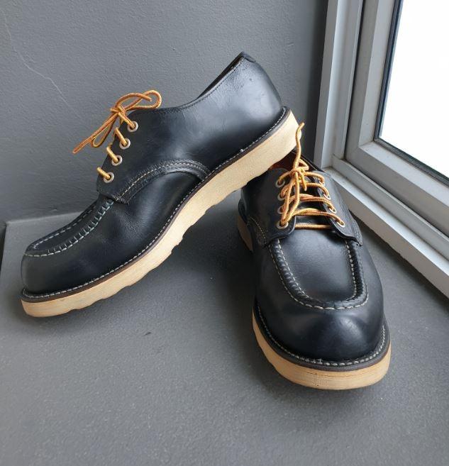 REDWING レッドウィング 8106 オックスフォード 黒 8(26.0 ...