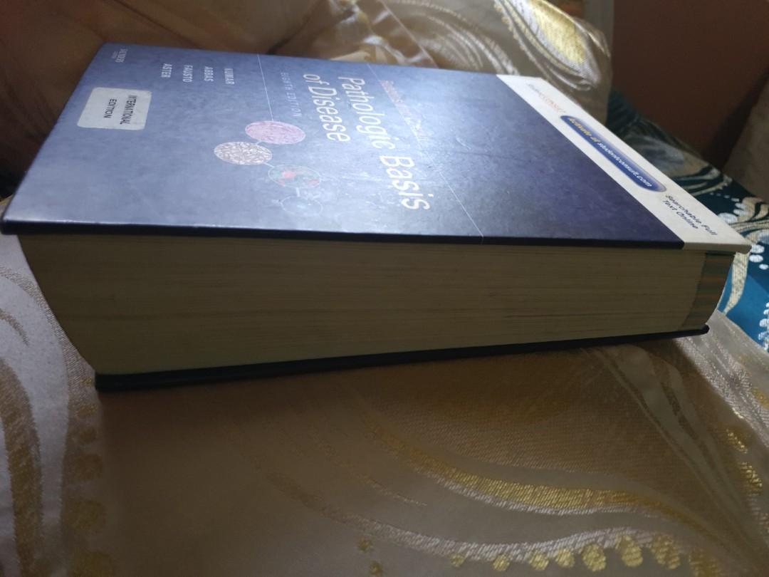 Robbins and Cotran Pathologic Basis of Disease (Category: Textbooks) located in Cavite. Submitted by ginemd (Listing ID 1039256781, Image 3). Description: In very good condition Rarely used PM for more details.