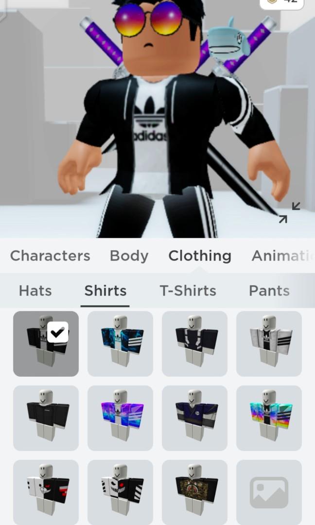 Roblox Account Open For Nego Toys Games Video Gaming Video Games On Carousell - genos shirt roblox