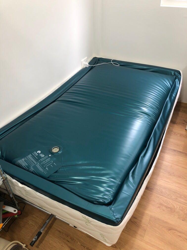 Single Water bed, Furniture & Home Living, Furniture, Bed Frames