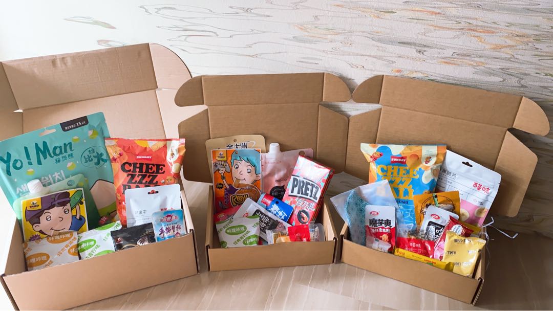 Shellinos Snack box, Food & Drinks, Packaged & Instant Food on Carousell