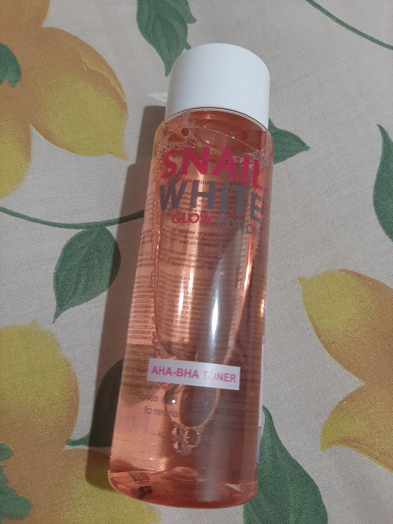 aha bha toner snail white