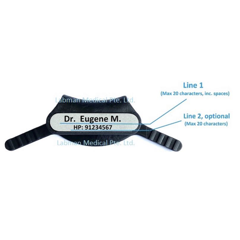 Stethoscope Name Tag (Clasp), Hobbies & Toys, Stationery & Craft, Craft Supplies & Tools on