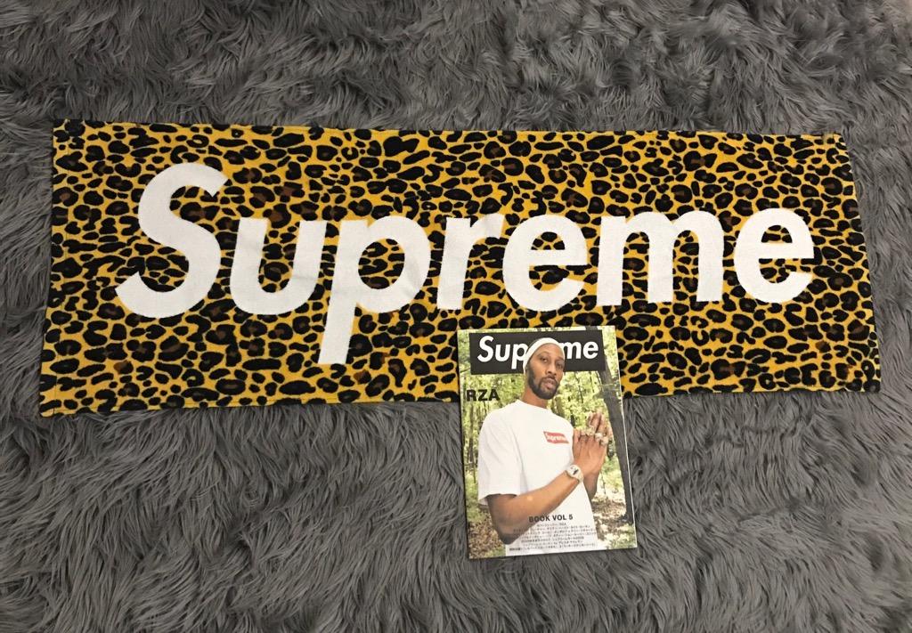 Supreme best sale cheetah towel