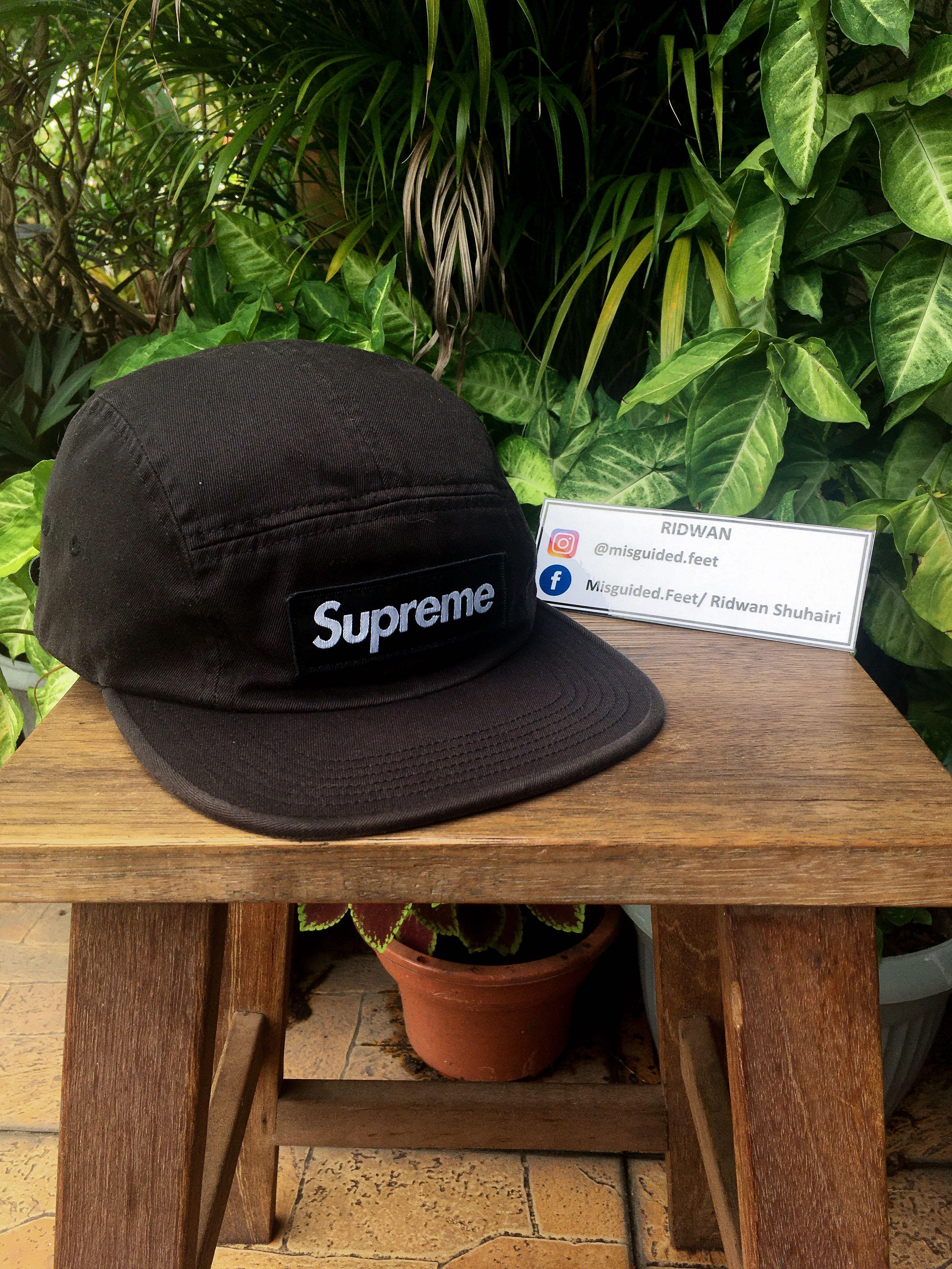 Supreme washed chino best sale twill camp cap fw18