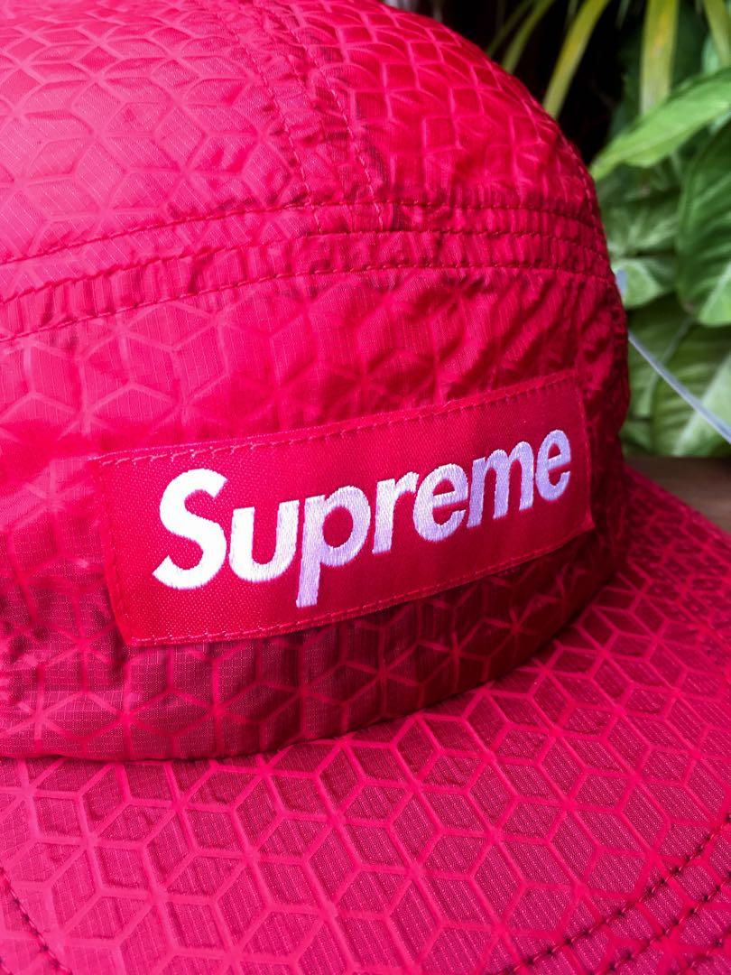 Supreme Geometric Ripstop Camp Cap Purple - SS19 - US