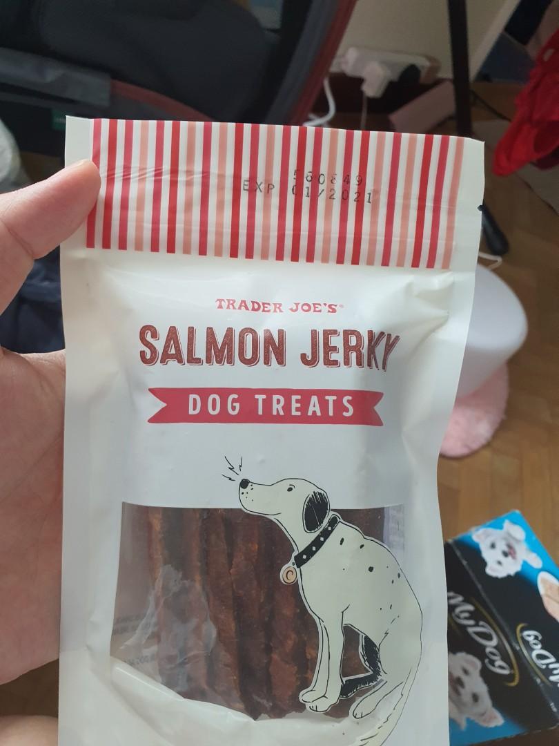 Trader joe's salmon clearance jerky dog treats