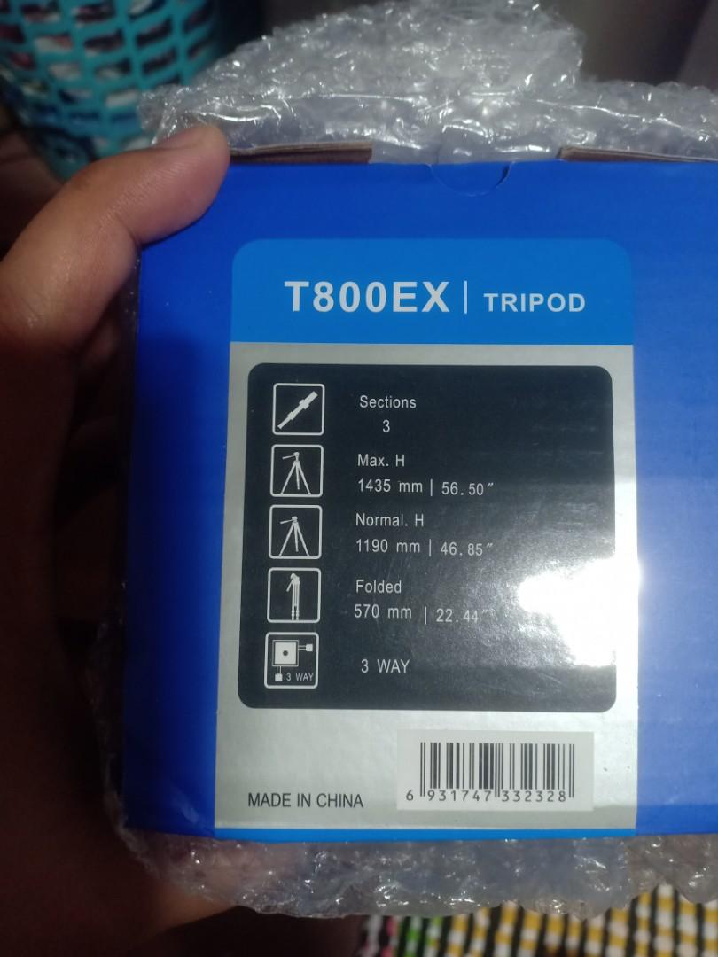 Tripod Benro T800-Ex brandnew (Category: Tripods & Monopods) located in Caloocan City. Submitted by mr.carlo_dslr_laptop (Listing ID 1039416952, Image 3). Description: Brandnew Benro T-800EX lightweight High quality Tripod for DSLR camera Brand new New stock On hand Lbc ship fee 300 cop sagot ni buyer 300 deposit only then we ship na Cash on pick up at your LBC branch For sale at 2500 pesos only Pick up area Monumento Puregold Caloocan city Lalam
