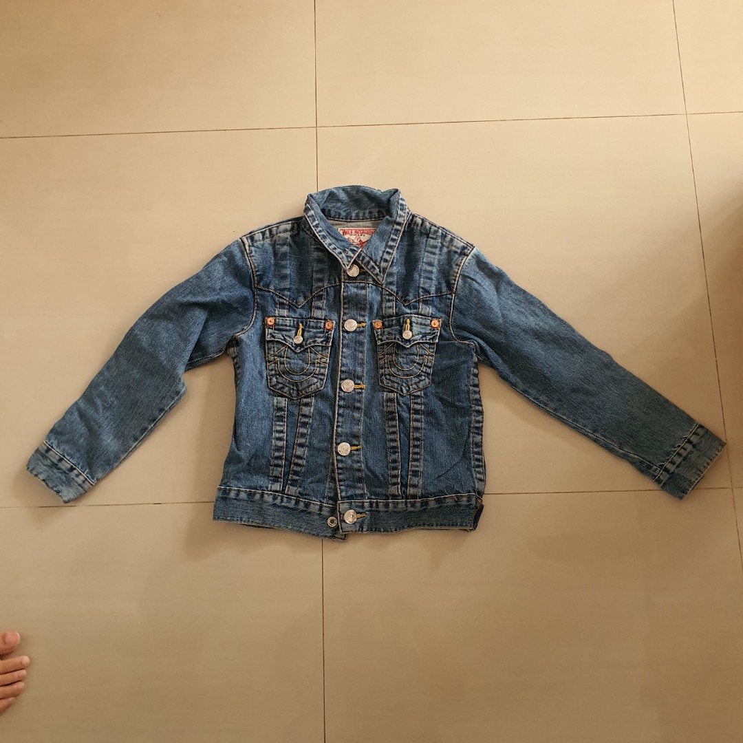 True Religion Denim Jacket For Teens Brand New Luxury Apparel Kids On Carousell Shop the most wanted and most popular denim jackets by true religion from every season both past and present. true religion denim jacket for teens brand new