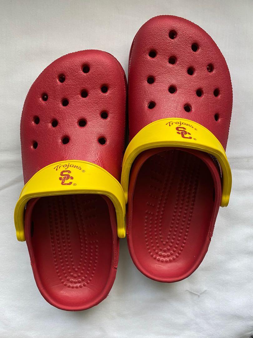 USC Trojans Crocs, Men's Fashion, Footwear, Slippers u0026 Slides on Carousell