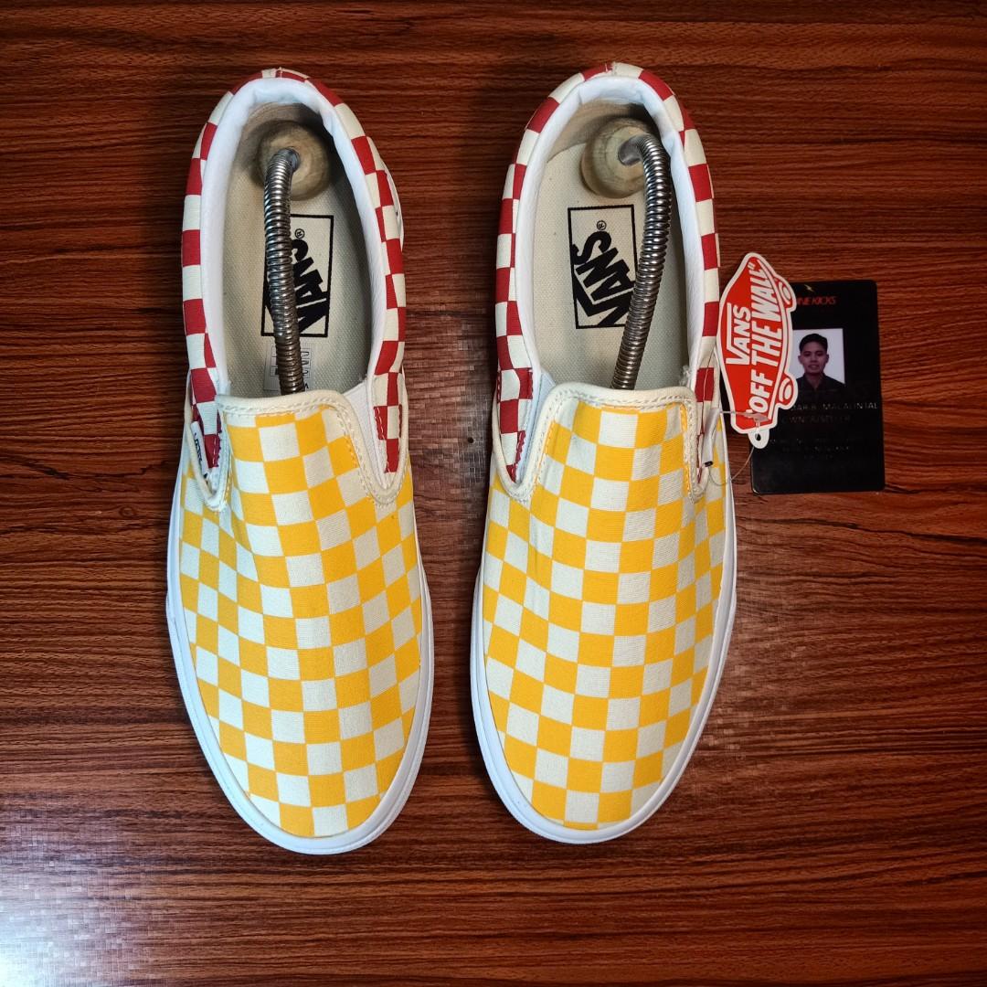 vans slip on multi