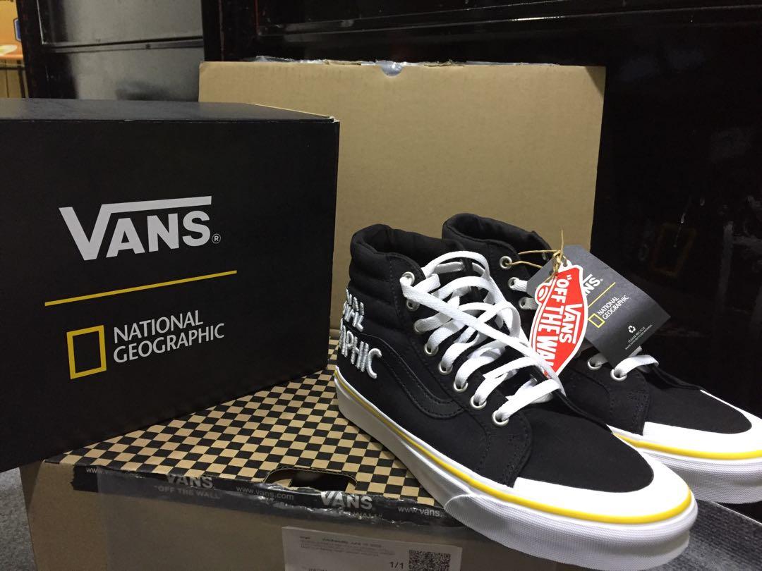 Vans x National Geographic Sk8 Hi Reissue 13 Men s Fashion