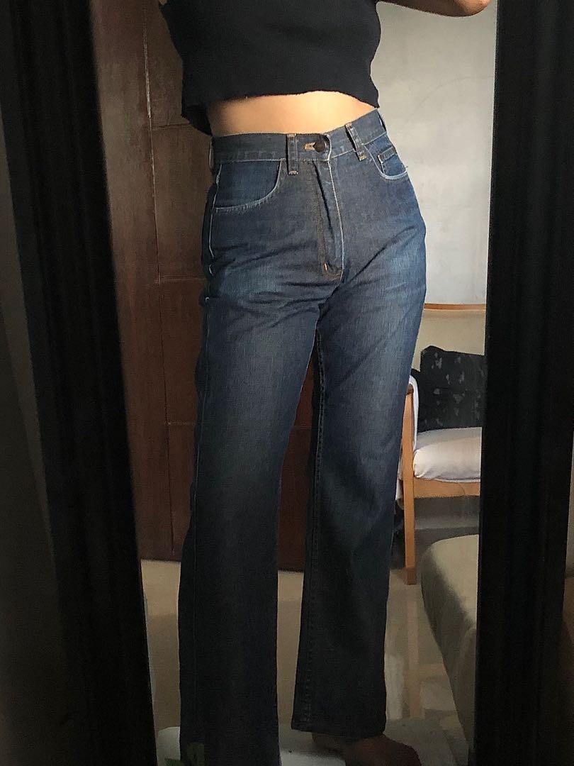 vintage pants straight cut