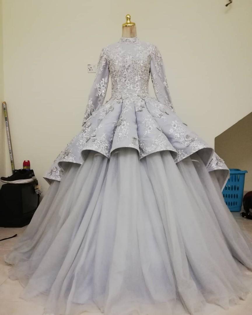 Baju pengantin online ball gown