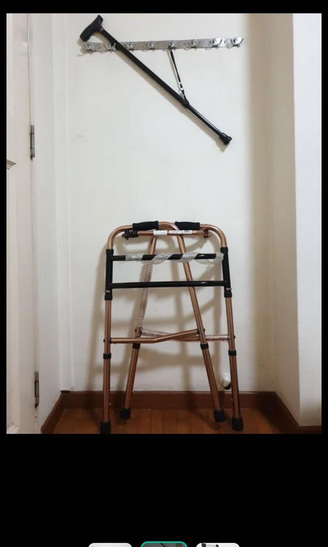 Wheelchair, walking stick & foldable walking fame, Health & Nutrition