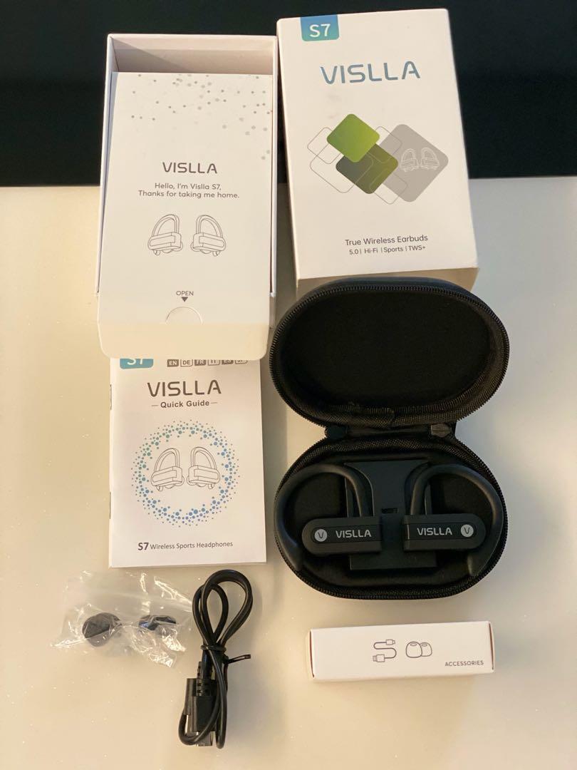 Vislla 5.0 bluetooth sport headphones review deals