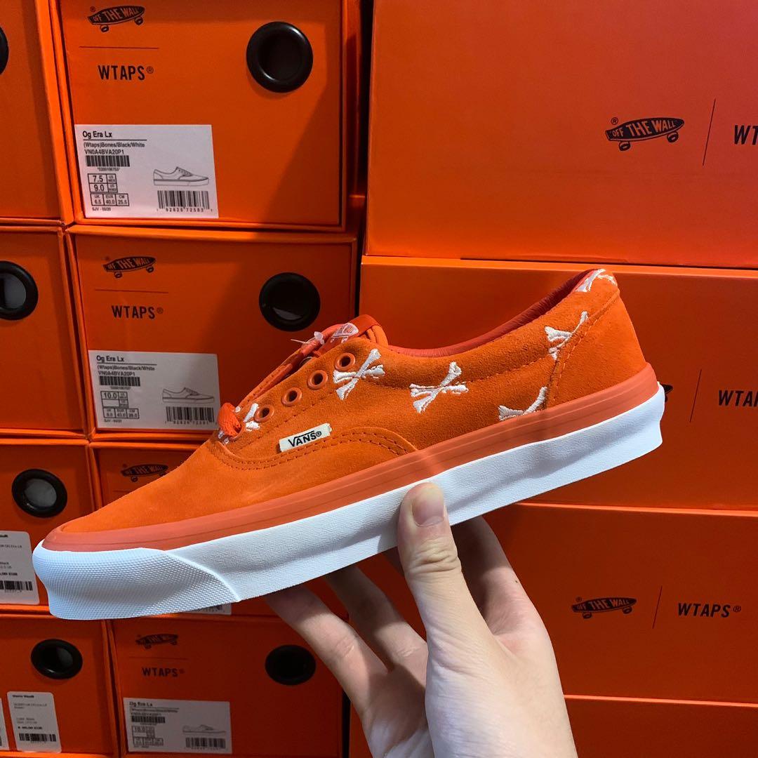 WTAPS x Vans Og Era Lx 骨頭橙色, 男裝, 鞋, 波鞋- Carousell