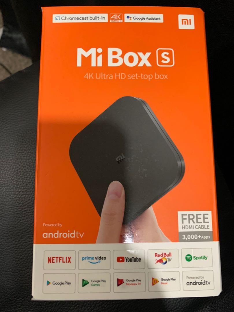 Xiaomi Mi Box S 4k Tv Home Appliances Tv Entertainment Entertainment Systems Smart Home Devices On Carousell