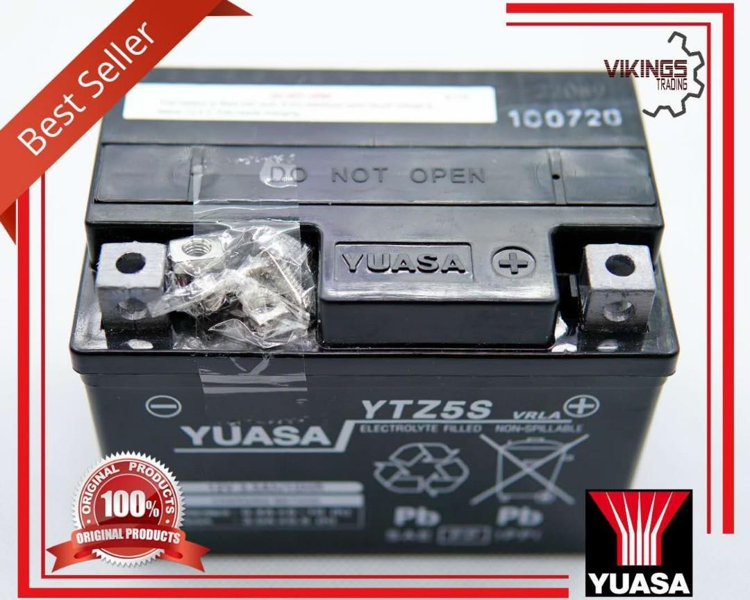 YTZ5S VIKINGS 100% ORIGINAL AUTHENTIC JAPAN YUASA BATTERY 