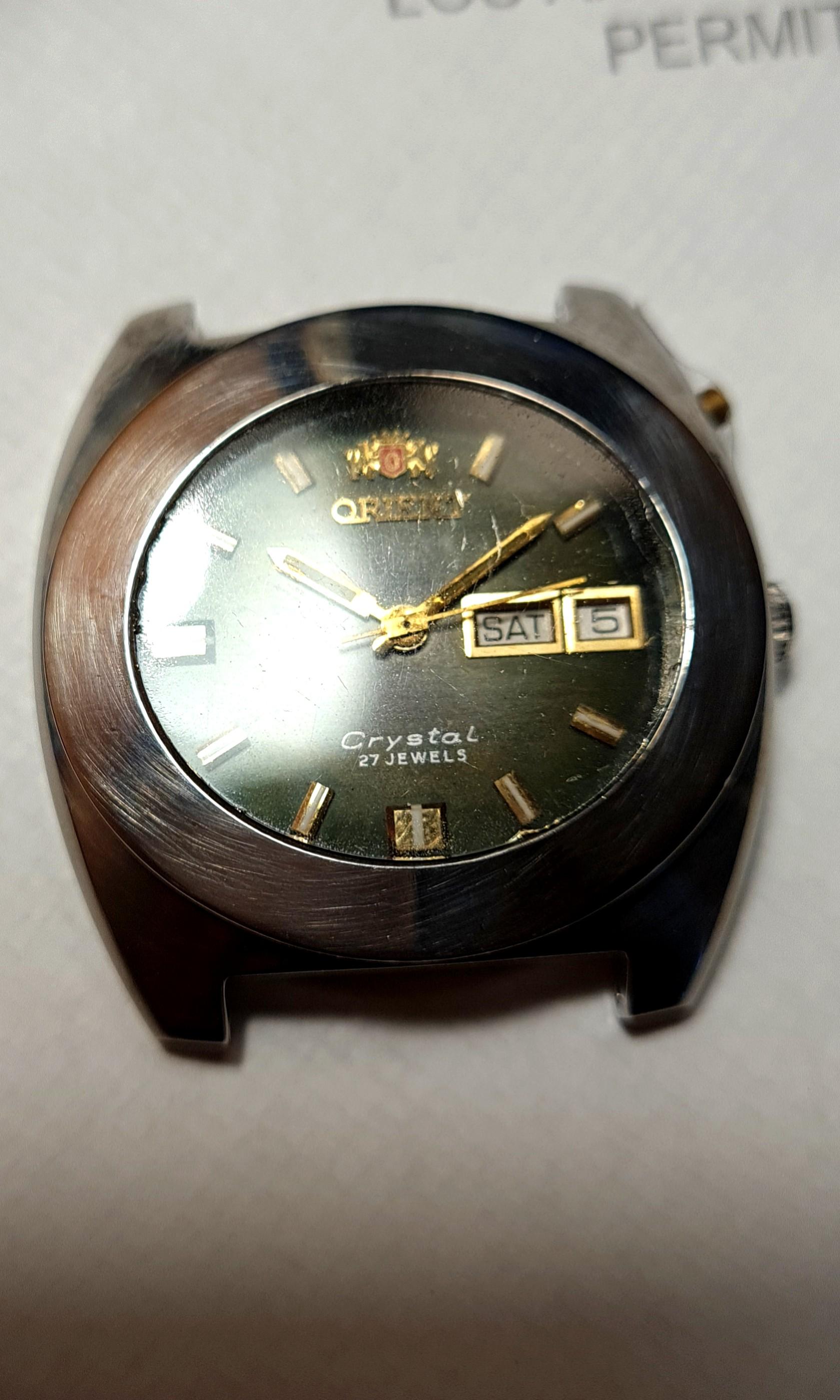 Orient 27 jewels watch sale