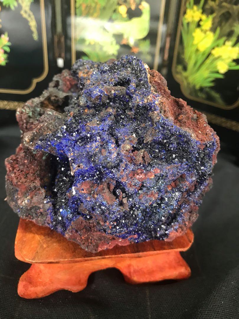 463g 天然赤銅礦共生藍銅礦原石 尺寸 11 7 5 4cm送木座 Natural Azurite Var Azurite 手作 自家設計 手作產品 飾物 Carousell 463g 天然赤銅礦共生藍銅礦原石 尺寸 11 7 5 4cm送木座 Natural Azurite Var Azurite 手作 自家設計 手作產品 飾物 Carousell