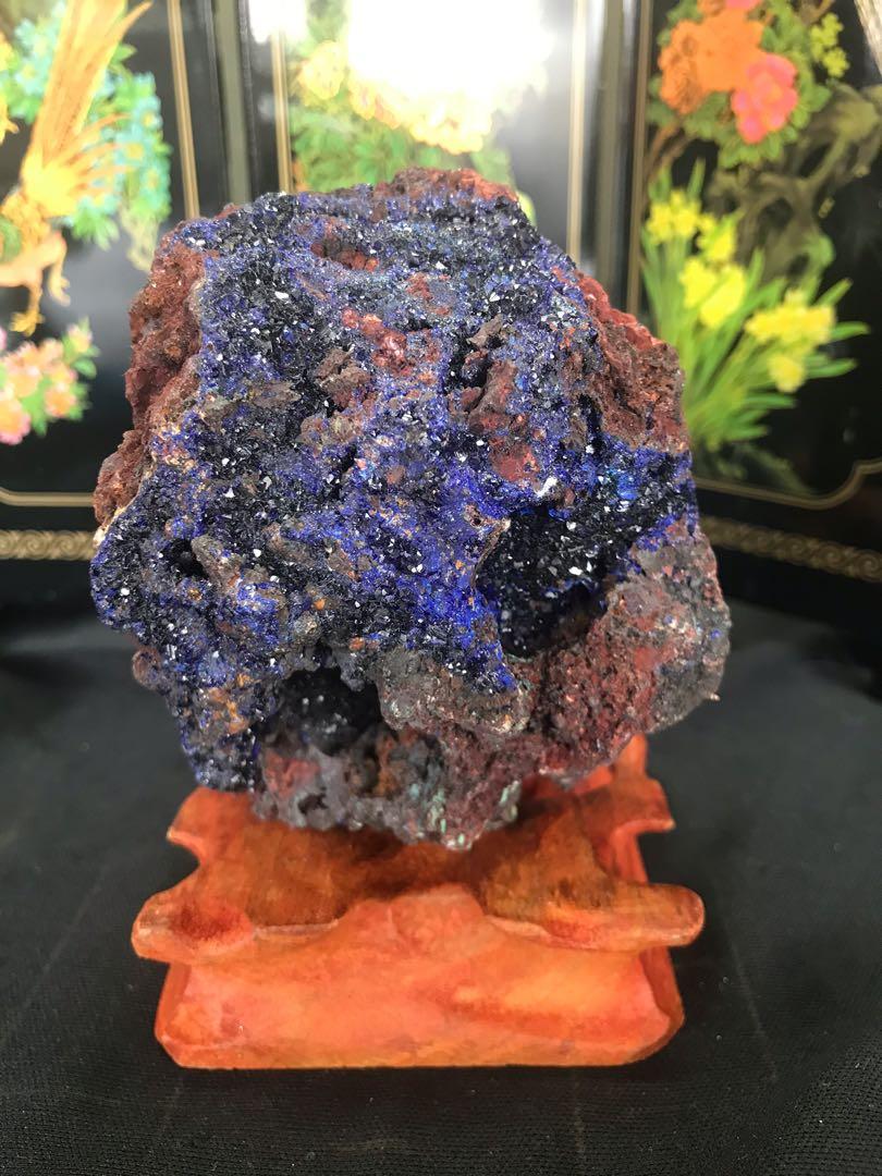 463g 天然赤銅礦共生藍銅礦原石 尺寸 11 7 5 4cm送木座 Natural Azurite Var Azurite 手作 自家設計 手作產品 飾物 Carousell 463g 天然赤銅礦共生藍銅礦原石 尺寸 11 7 5 4cm送木座 Natural Azurite Var Azurite 手作 自家設計 手作產品 飾物 Carousell
