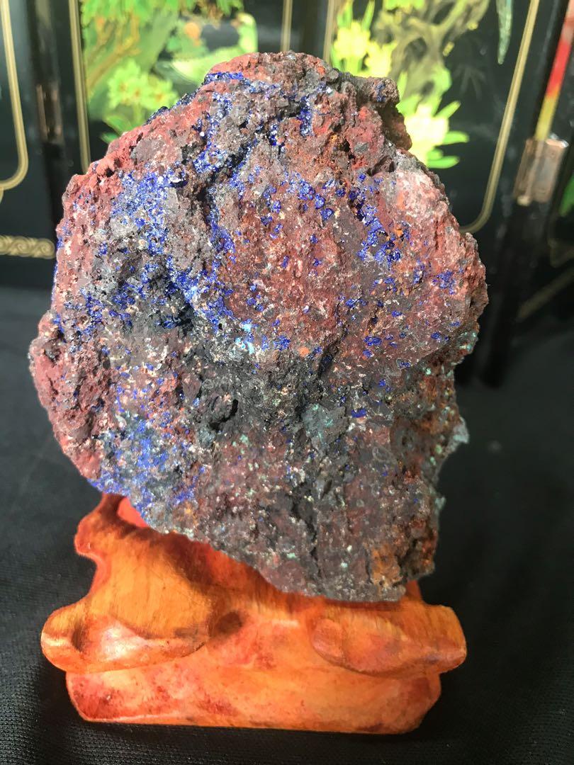 463g 天然赤銅礦共生藍銅礦原石 尺寸 11 7 5 4cm送木座 Natural Azurite Var Azurite 手作 自家設計 手作產品 飾物 Carousell 463g 天然赤銅礦共生藍銅礦原石 尺寸 11 7 5 4cm送木座 Natural Azurite Var Azurite 手作 自家設計 手作產品 飾物 Carousell