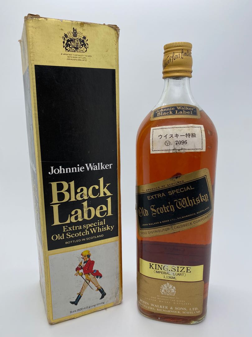 古酒】Johnnie Walker BLACK LABEL 1136mL-
