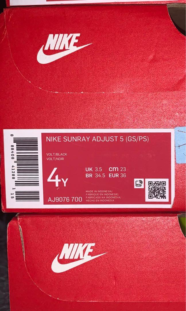 💯 Nike (Category: Babies & Kids Fashion) located in Baguio. Submitted by shei83 (Listing ID 1039468274, Image 1). Description: 📍Nike Sunrayss!!! 💯 Legit 📍BNIB .