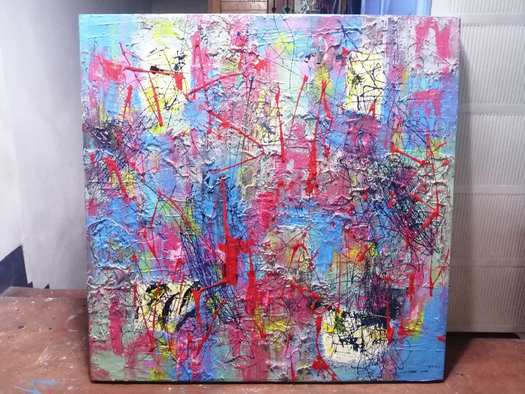 Abstract 2327 Painting By Alex Senchenko Artmajeur