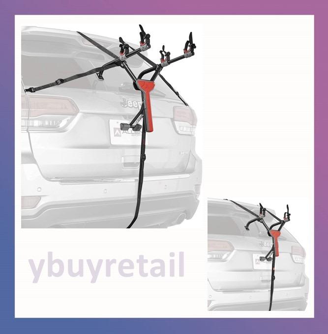 ultra compact trunk mounted bike rack