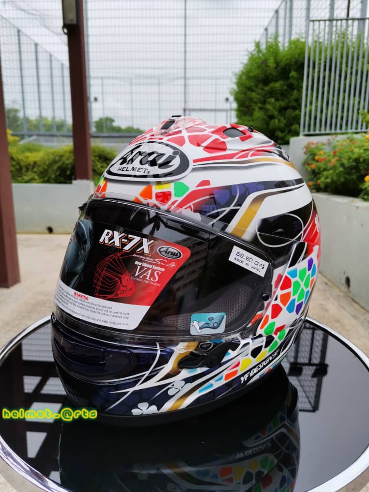 Arai RX7X Nakagami GP2 Motorcycles Motorcycle Apparel on Carousell