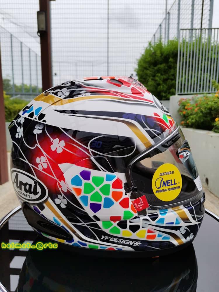 Arai Rx7x Nakagami Gp2 Motorcycles Motorcycle Apparel On Carousell