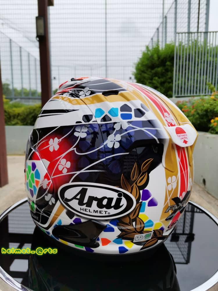 Arai Rx7x Nakagami Gp2 Motorcycles Motorcycle Apparel On Carousell