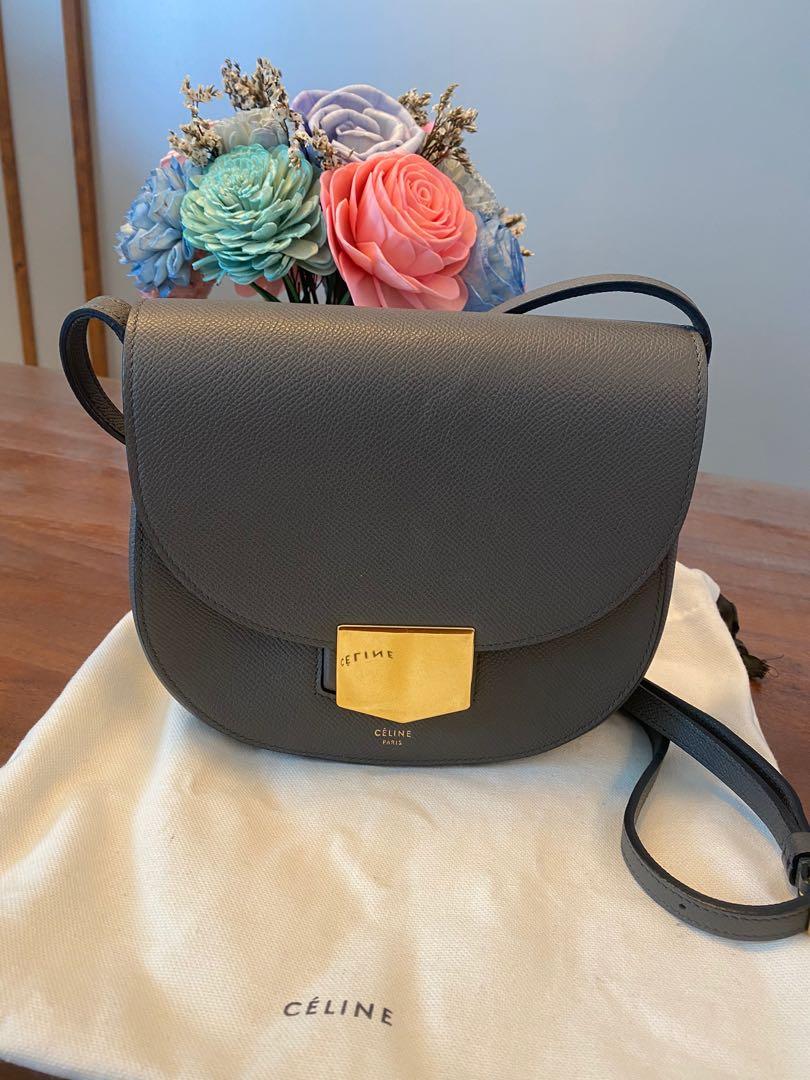 Authentic Celine Trotteur Small Sling Bag Women s Fashion Bags