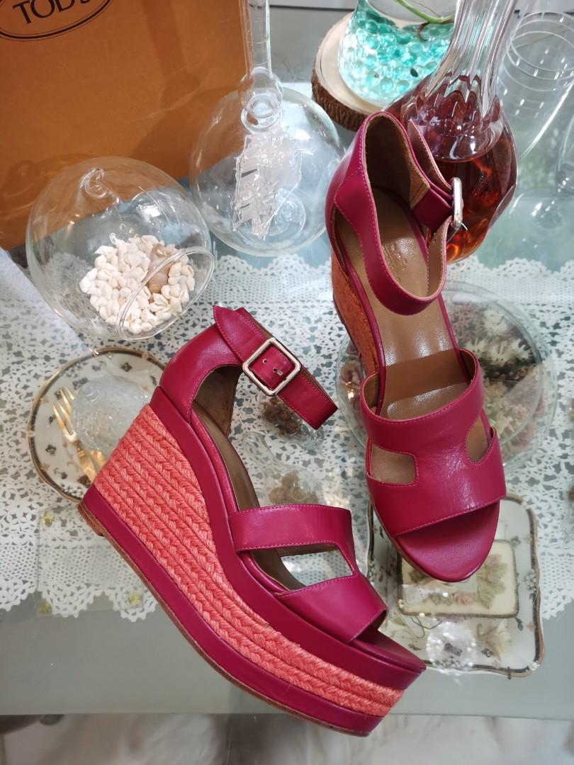 hermes wedge sandals