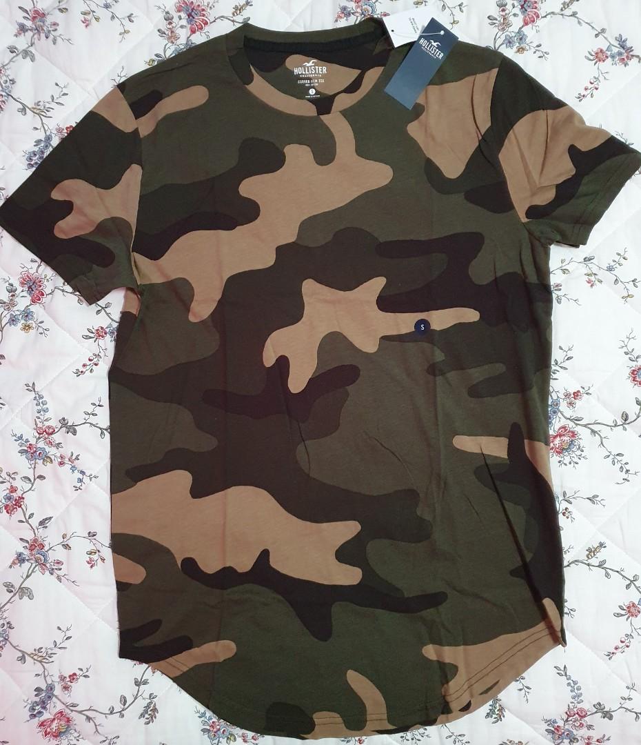 Authentic Hollister Camo T shirt
