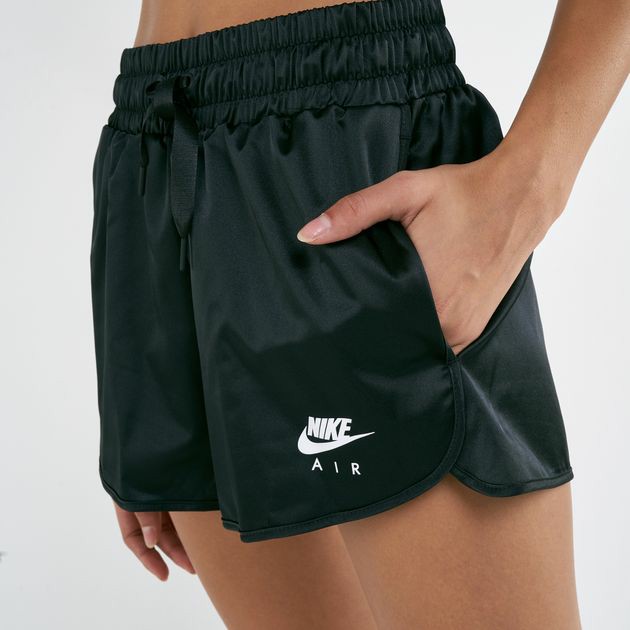 women's air satin shorts