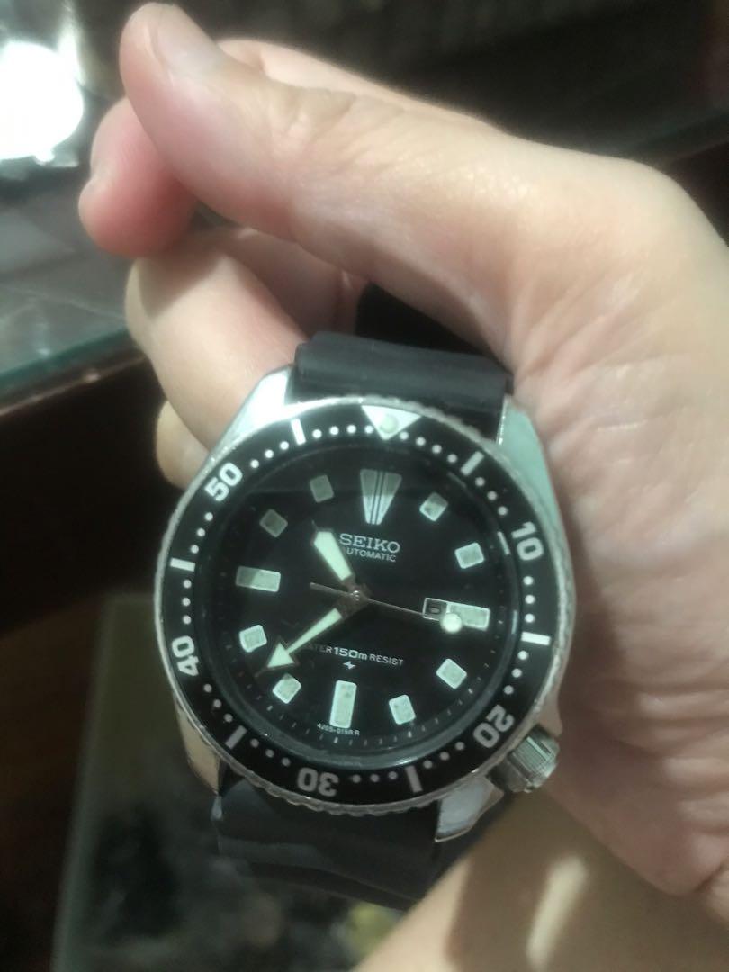 Authentic Seiko Luminous Automatic Divers Watch ( Water 150M Resist ),  Men's Fashion, Watches & Accessories, Watches on Carousell