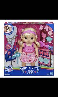 barbie hair games snip n style