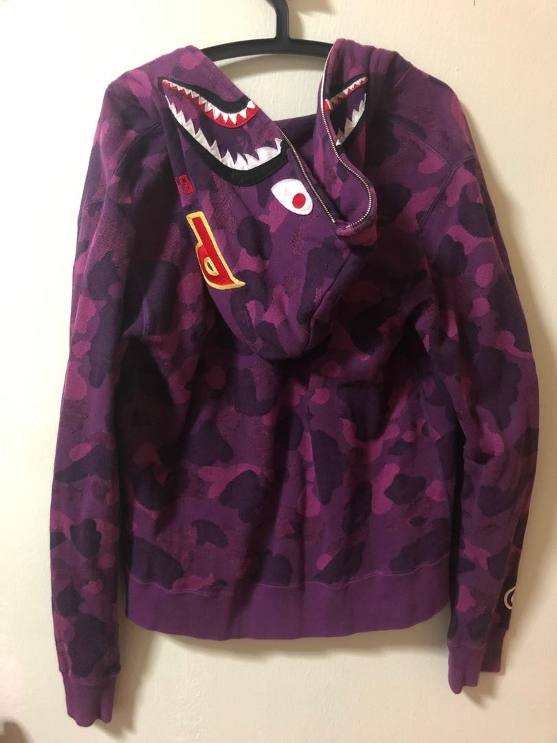 bape shark purple