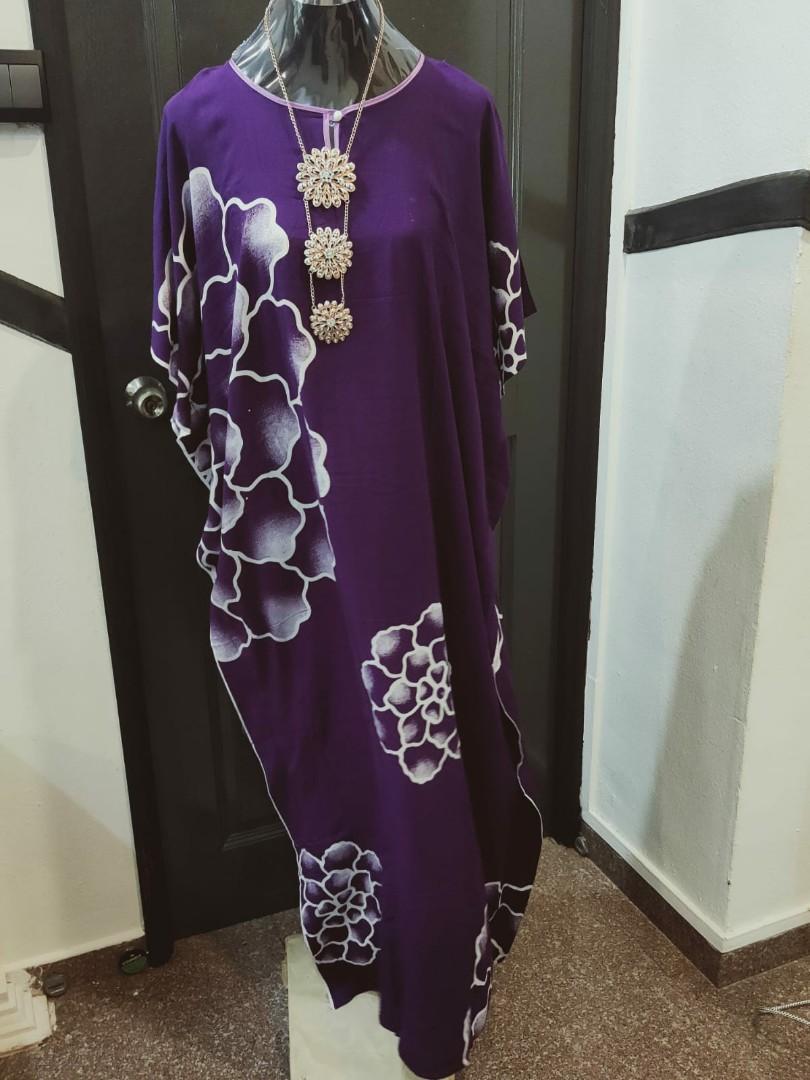 Batik Kaftan Terengganu Baju Butterfly Women S Fashion Muslimah Fashion Baju Kurung Sets On Carousell