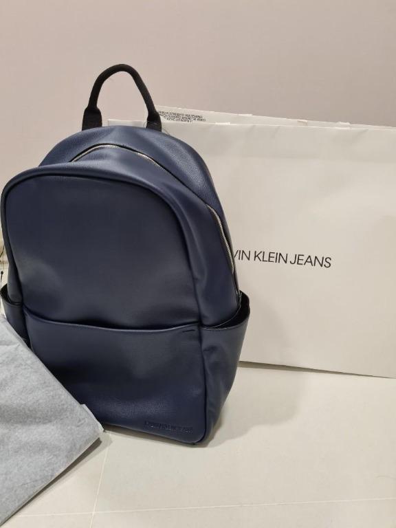 Calvin klein navy backpack clearance