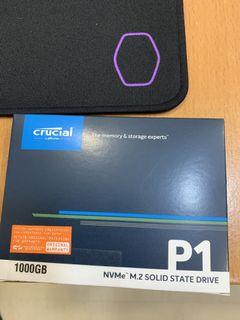 (BNIB) Crucial P1 1TB NVMe ssd