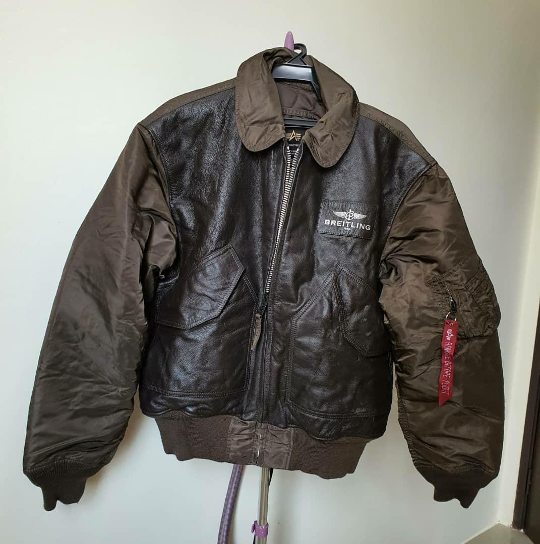 Bomber Jacket Breitling, Men's Fashion, Coats, Jackets and Outerwear on ...